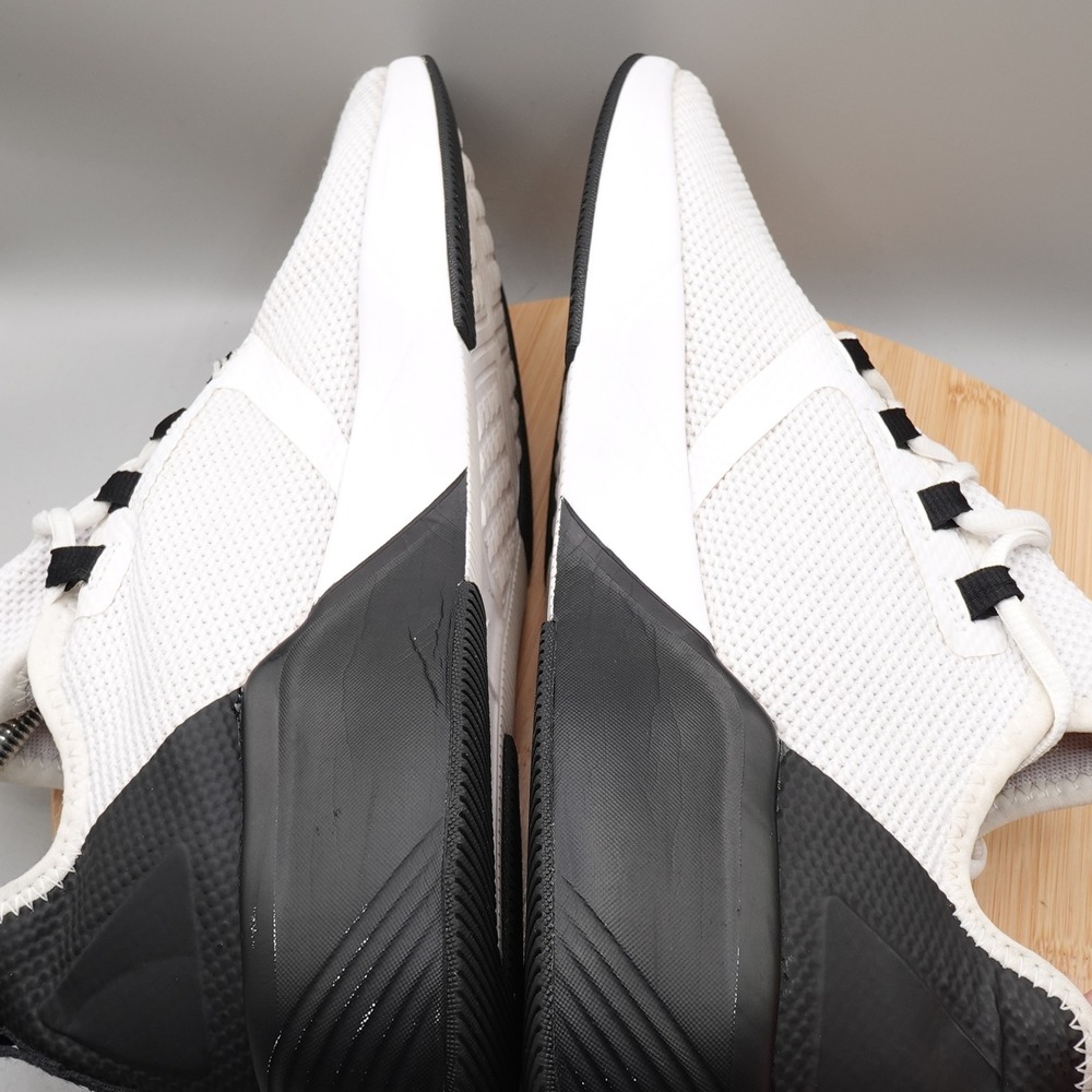 Puma Shoes Men 13 White Black Retaliate Training Athletic Sneaker 192340-19 Flaw - Picture 8 of 12